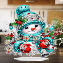 Load image into Gallery viewer, Christmas Snowman Diamond Painting Desktop Ornaments Kit Bedroom Table Decor
