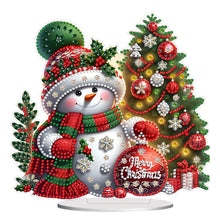 Load image into Gallery viewer, Christmas Snowman Diamond Painting Desktop Ornaments Kit Bedroom Table Decor
