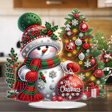 Load image into Gallery viewer, Christmas Snowman Diamond Painting Desktop Ornaments Kit Bedroom Table Decor
