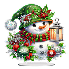 Load image into Gallery viewer, Christmas Snowman Diamond Painting Desktop Ornaments Kit Bedroom Table Decor
