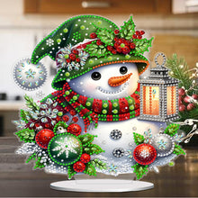 Load image into Gallery viewer, Christmas Snowman Diamond Painting Desktop Ornaments Kit Bedroom Table Decor
