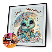Load image into Gallery viewer, Diamond Painting - Partial Special Shaped - Sea turtle (30*30CM)
