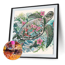 Load image into Gallery viewer, Diamond Painting - Partial Special Shaped - Sea turtle (30*30CM)
