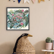 Load image into Gallery viewer, Diamond Painting - Partial Special Shaped - Sea turtle (30*30CM)
