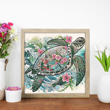 Load image into Gallery viewer, Diamond Painting - Partial Special Shaped - Sea turtle (30*30CM)
