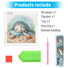 Load image into Gallery viewer, Diamond Painting - Partial Special Shaped - Sea turtle (30*30CM)
