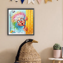 Load image into Gallery viewer, Diamond Painting - Partial Special Shaped - Cute old lady (30*30CM)
