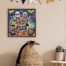 Load image into Gallery viewer, Diamond Painting - Partial Special Shaped - Funny old lady (30*30CM)
