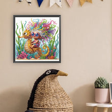 Load image into Gallery viewer, Diamond Painting - Partial Special Shaped - Funny old lady (30*30CM)
