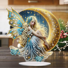 Load image into Gallery viewer, Acrylic Moon Fairy 5D DIY Diamond Art Tabletop Decorations for Home Office Decor

