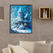 Load image into Gallery viewer, Diamond Painting - Full Square - Blue castle (30*40CM)
