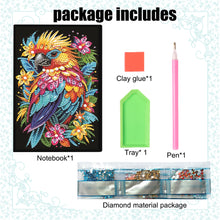 Load image into Gallery viewer, Cute Animal 5D Diamond Painting Notebook Diamond Art Dairy Book for Adults Kids
