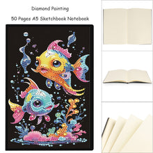 Load image into Gallery viewer, Cute Animal 5D Diamond Painting Notebook Diamond Art Dairy Book for Adults Kids
