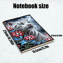 Load image into Gallery viewer, Cute Animal 5D Diamond Painting Notebook Diamond Art Dairy Book for Adults Kids
