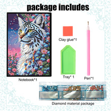 Load image into Gallery viewer, Cute Animal 5D Diamond Painting Notebook Diamond Art Dairy Book for Adults Kids
