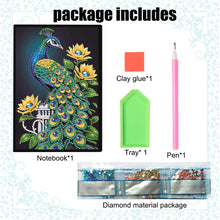 Load image into Gallery viewer, Cute Animal 5D Diamond Painting Notebook Diamond Art Dairy Book for Adults Kids
