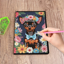 Load image into Gallery viewer, Cute Animal 5D Diamond Painting Notebook Diamond Art Dairy Book for Adults Kids
