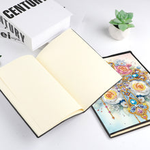 Load image into Gallery viewer, Flower Cross 5D Diamond Painting Notebook Diamond Art Dairy Book for Adults Kids
