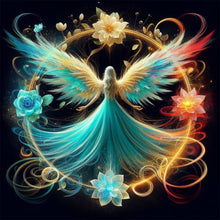 Load image into Gallery viewer, Diamond Painting - Full Round - Butterfly fairy (30*30CM)
