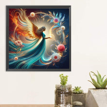 Load image into Gallery viewer, Diamond Painting - Full Round - Butterfly fairy (30*30CM)
