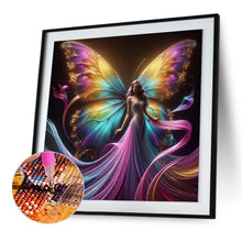 Load image into Gallery viewer, Diamond Painting - Full Round - Butterfly fairy (30*30CM)
