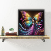Load image into Gallery viewer, Diamond Painting - Full Round - Butterfly fairy (30*30CM)

