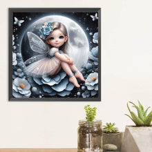 Load image into Gallery viewer, Diamond Painting - Full Round - Moonlight fairy (30*30CM)
