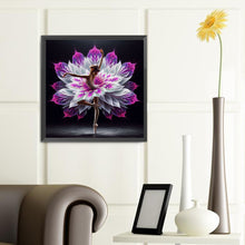Load image into Gallery viewer, Diamond Painting - Full Round - Girl with flowers (40*40CM)

