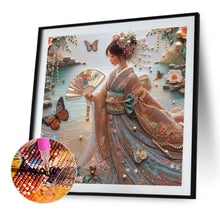 Load image into Gallery viewer, Diamond Painting - Full Round - Japanese beauty (40*40CM)
