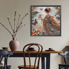 Load image into Gallery viewer, Diamond Painting - Full Round - Japanese beauty (40*40CM)
