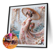 Load image into Gallery viewer, Diamond Painting - Full Round - Japanese beauty (40*40CM)
