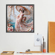 Load image into Gallery viewer, Diamond Painting - Full Round - Japanese beauty (40*40CM)
