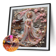 Load image into Gallery viewer, Diamond Painting - Full Round - Japanese beauty (40*40CM)
