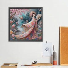 Load image into Gallery viewer, Diamond Painting - Full Round - Japanese beauty (40*40CM)
