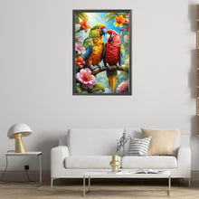 Load image into Gallery viewer, AB Diamond Painting - Full Square - Pair of parrots (40*60CM)
