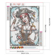 Load image into Gallery viewer, Diamond Painting - Full Round - Pirate Arabella (30*40CM)

