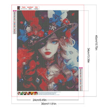 Load image into Gallery viewer, Diamond Painting - Full Round - Dream star-spangled girl (40*50CM)
