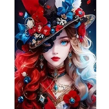 Load image into Gallery viewer, Diamond Painting - Full Round - Dream star-spangled girl (40*50CM)

