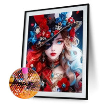 Load image into Gallery viewer, Diamond Painting - Full Round - Dream star-spangled girl (40*50CM)
