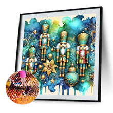 Load image into Gallery viewer, Diamond Painting - Full Round - Christmas nutcracker (40*40CM)
