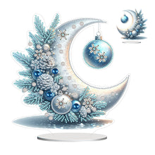 Load image into Gallery viewer, Acrylic Special Shaped Christmas Theme Desktop Diamond Art Kits for Home Office

