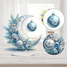 Load image into Gallery viewer, Acrylic Special Shaped Christmas Theme Desktop Diamond Art Kits for Home Office
