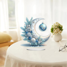 Load image into Gallery viewer, Acrylic Special Shaped Christmas Theme Desktop Diamond Art Kits for Home Office
