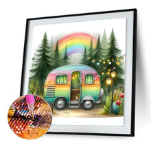 Load image into Gallery viewer, Diamond Painting - Full Round - Camping car (30*30CM)
