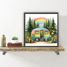 Load image into Gallery viewer, Diamond Painting - Full Round - Camping car (30*30CM)
