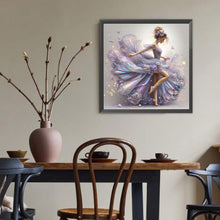 Load image into Gallery viewer, Diamond Painting - Full Round - Girl with gorgeous skirt (40*40CM)
