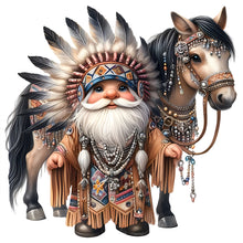Load image into Gallery viewer, Diamond Painting - Full Round - Indian gnome (30*30CM)
