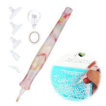 Load image into Gallery viewer, Resin 5D DIY Diamond Drill Pen with Tips Diamond Embroidery Accessories (White)
