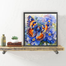 Load image into Gallery viewer, Diamond Painting - Full Round - Flower butterfly (30*30CM)

