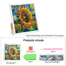 Load image into Gallery viewer, Diamond Painting - Partial Special Shaped - Beautiful flower (30*30CM)
